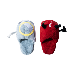 X PLUSH SLIPPERS