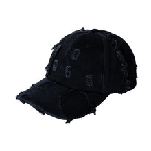 Load image into Gallery viewer, DAWNGUARD DISTRESSED HAT BLACK
