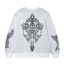 Load image into Gallery viewer, RENAISSANCE KNIT WHITE/BLACK
