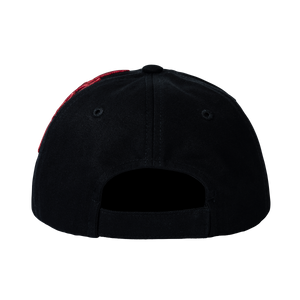 DARK BRIAR HAT BLACK/RED