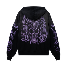 Load image into Gallery viewer, AIRBRUSHED REAPER ZIP WASHED BLACK/PINK
