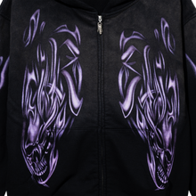 Load image into Gallery viewer, AIRBRUSHED REAPER ZIP WASHED BLACK/PINK
