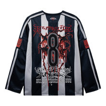 Load image into Gallery viewer, DIVINE NOISE JERSEY LONG SLEEVE BLACK/GREY
