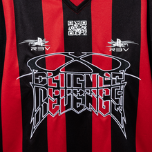 Load image into Gallery viewer, DIVINE NOISE JERSEY LONG SLEEVE RED/BLACK
