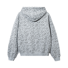 Load image into Gallery viewer, SOPRANO EMBROIDERED ZIP HEATHER GREY
