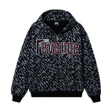 Load image into Gallery viewer, SOPRANO EMBROIDERED ZIP BLACK
