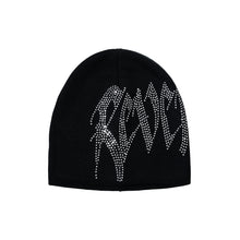 Load image into Gallery viewer, ARCH LOGO RHINESTONE BEANIE BLACK/CRYSTAL
