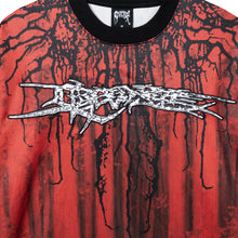 Load image into Gallery viewer, FOREST FOG JERSEY LONG SLEEVE BLACK/RED

