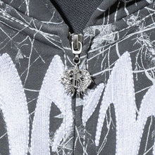 Load image into Gallery viewer, CONTRAST EMBROIDERED ZIP BLAIR CAMO/WHITE
