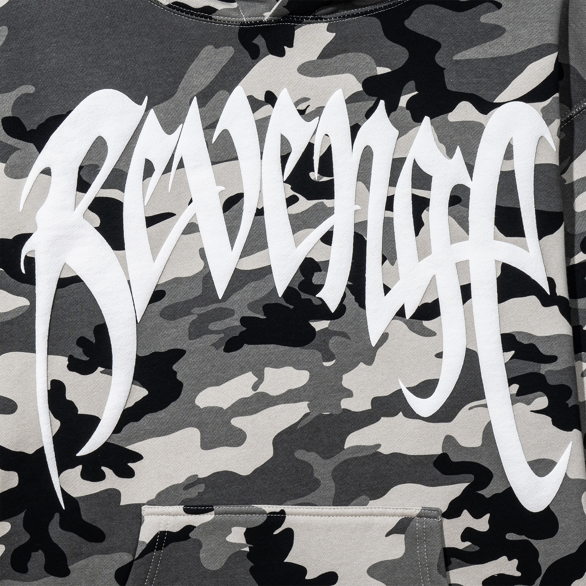 X KILL HOODIE SNOW CAMO Revenge Official