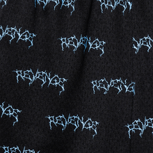 Load image into Gallery viewer, X MASSACRE SHORTS BLACK/BLUE
