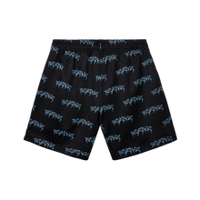 Load image into Gallery viewer, X MASSACRE SHORTS BLACK/BLUE
