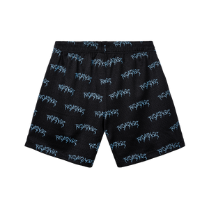 X MASSACRE SHORTS BLACK/BLUE