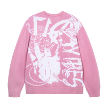 Load image into Gallery viewer, X COLLAGE KNIT PINK/WHITE
