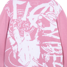 Load image into Gallery viewer, X COLLAGE KNIT PINK/WHITE
