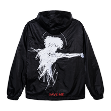 Load image into Gallery viewer, X SAVE ME WINDBREAKER BLACK
