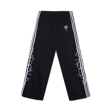 Load image into Gallery viewer, X BROKEN HEART TRACK PANTS BLACK/WHITE
