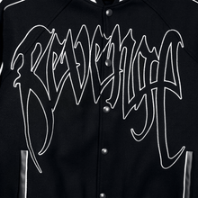 Load image into Gallery viewer, X DON'T KILL YOUR FRIENDS KIDS BASEBALL JACKET BLACK
