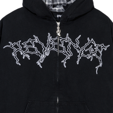 Load image into Gallery viewer, X LIGHTNING KILL CANVAS WORK BOMBER BLACK/GREY
