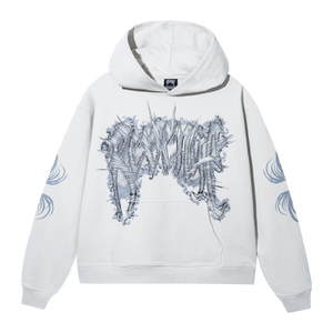 FACTION HOODIE CEMENT