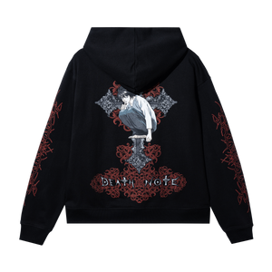 SCROLL HOODIE BLACK