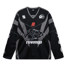 Load image into Gallery viewer, REVENGE RACER PATCH JERSEY BLACK
