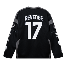 Load image into Gallery viewer, REVENGE RACER PATCH JERSEY BLACK
