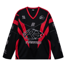 Load image into Gallery viewer, REVENGE RACER PATCH JERSEY BLACK/RED
