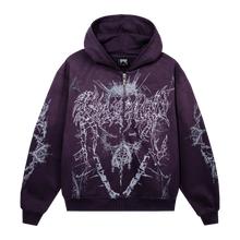 Load image into Gallery viewer, CRUCIBLE EMBROIDERED ZIP WASHED PURPLE
