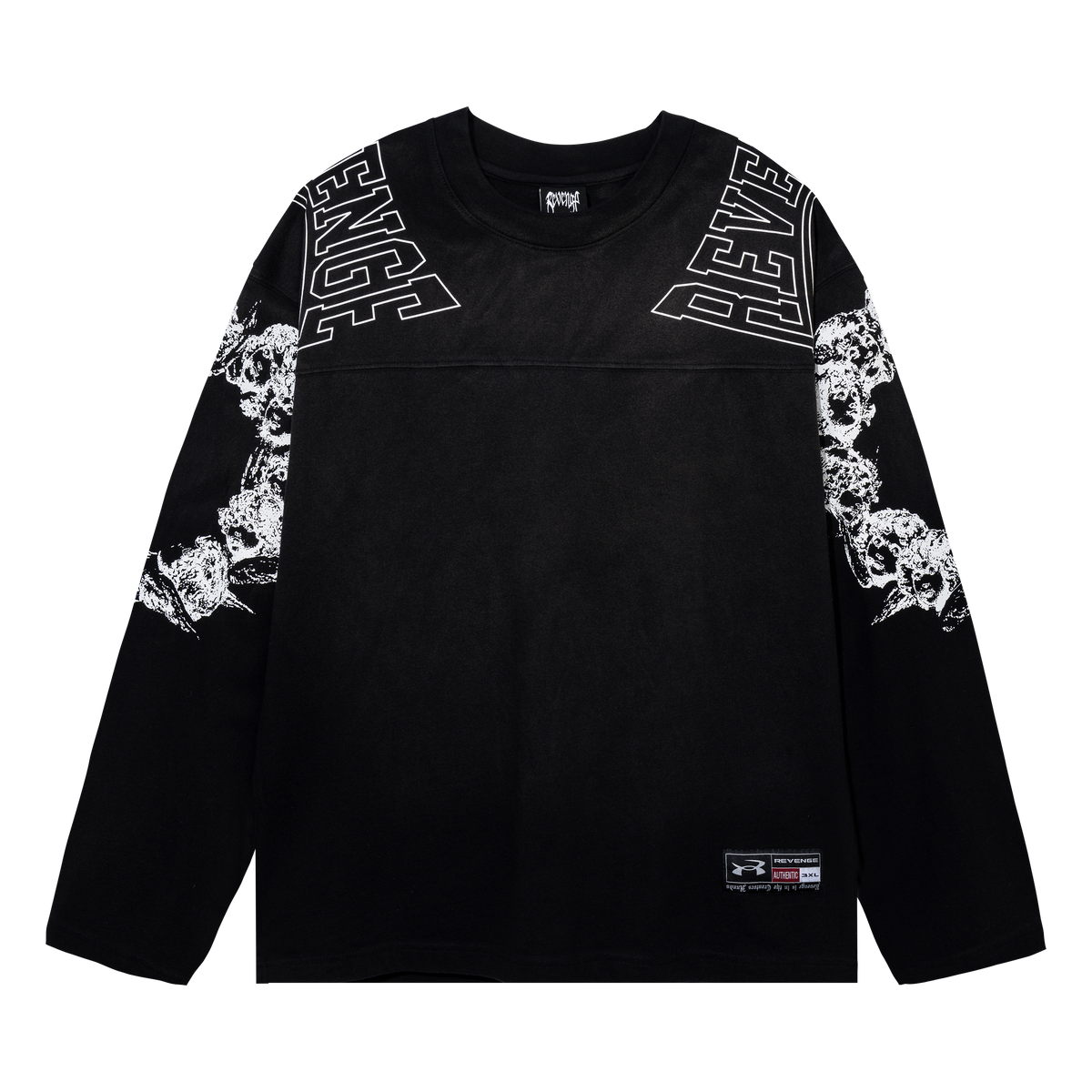 SPLINTER LONG SLEEVE WASHED BLACK