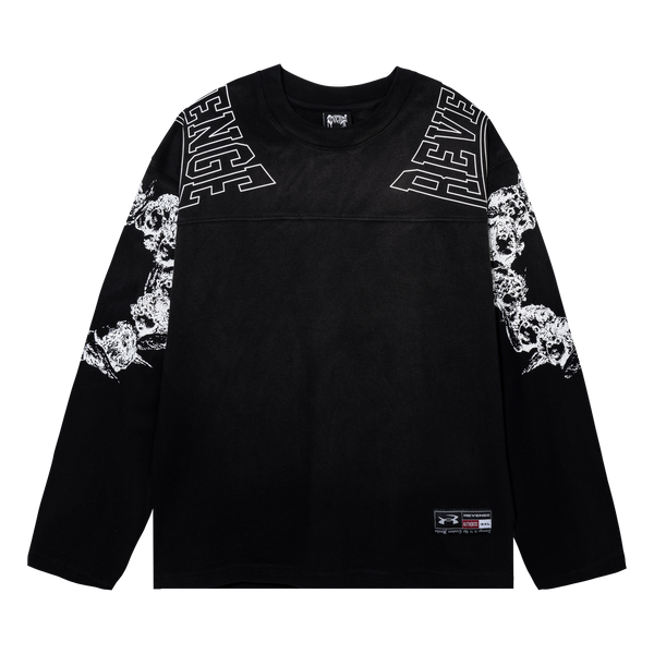 SPLINTER LONG SLEEVE WASHED BLACK
