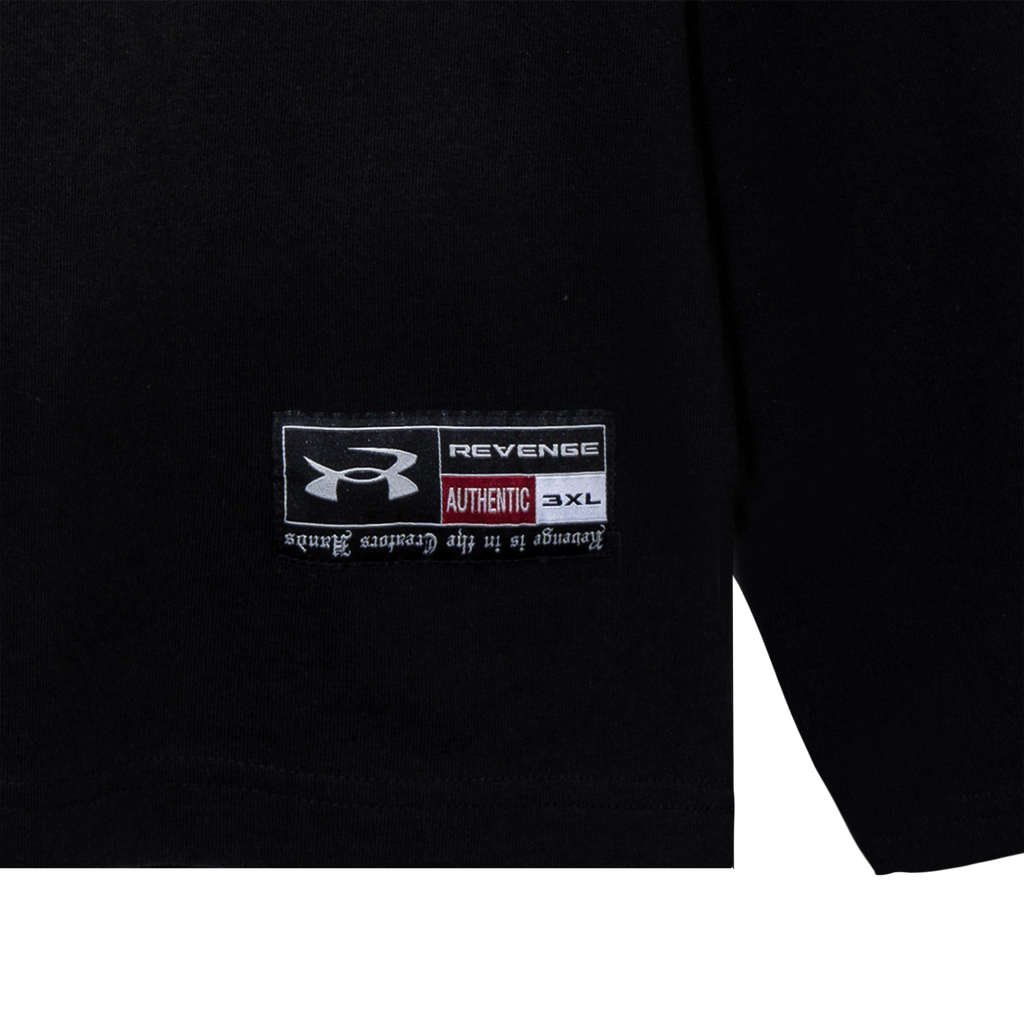 SPLINTER LONG SLEEVE WASHED BLACK