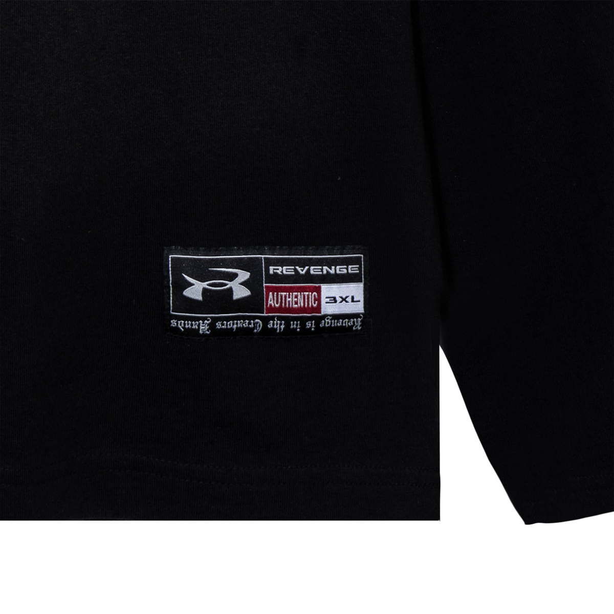 SPLINTER LONG SLEEVE WASHED BLACK