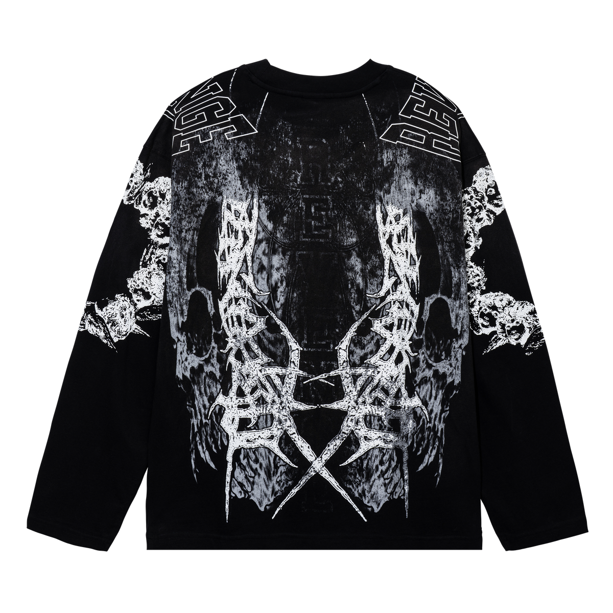 SPLINTER LONG SLEEVE WASHED BLACK