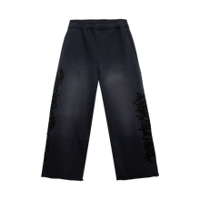 Load image into Gallery viewer, MORTAL SWEATPANTS WASHED BLACK
