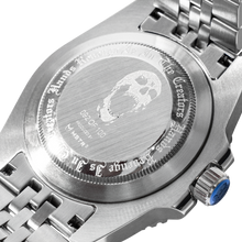 Load image into Gallery viewer, SKULL WATCH CHROME/GREEN (LIMITED TO 100)
