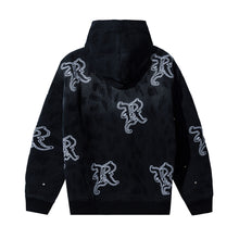 Load image into Gallery viewer, DISTRESSED R CARPENTER WORK JACKET WASHED BLACK
