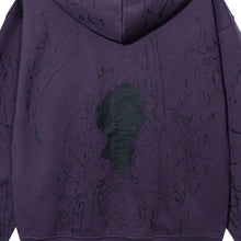 Load image into Gallery viewer, TATTOO ZIP WASHED PURPLE/BLACK
