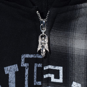 INFERNO FLANNEL ZIP BLACK/GREY
