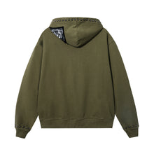 Load image into Gallery viewer, NIGHTSHADOW STUDDED ZIP OLIVE/BLACK
