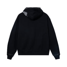 Load image into Gallery viewer, NIGHTSHADOW STUDDED ZIP BLACK/RED
