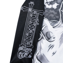 Load image into Gallery viewer, TITAN EMBROIDERED HOCKEY JERSEY BLACK/GREY
