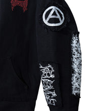 Load image into Gallery viewer, SO BELOW EMBROIDERED PATCHES JACKET BLACK
