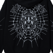 Load image into Gallery viewer, PRISON TATTOO ZIP BLACK/GREY

