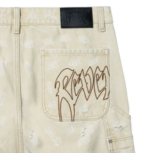 Load image into Gallery viewer, DISTRESSED R CARPENTER PANT CREAM
