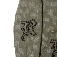 Load image into Gallery viewer, DISTRESSED R CARPENTER WORK JACKET OLIVE
