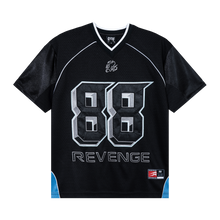 Load image into Gallery viewer, BLITZ FOOTBALL JERSEY BLACK/BLUE
