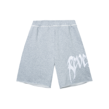 Load image into Gallery viewer, EMBROIDERED ARCH LOGO SWEATSHORTS HEATHER GREY/WHITE
