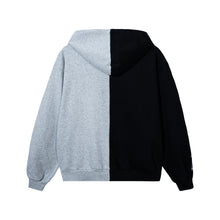 Load image into Gallery viewer, DUALITY ZIP BLACK/HEATHER GREY
