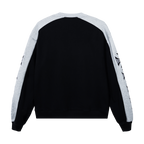 CHOPPER EMBROIDERED CREWNECK BLACK/HEATHER GREY